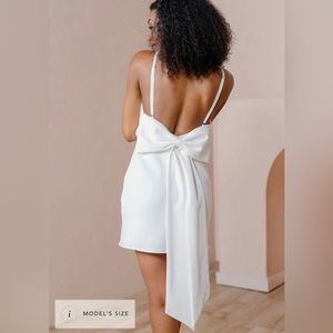 Steph Crepe Mini Dress - Revelry - Size 16